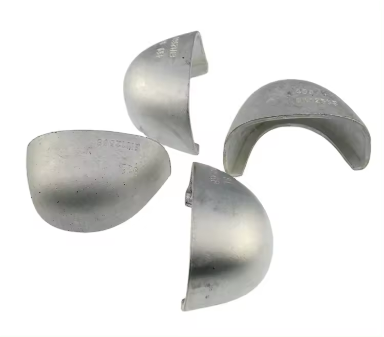 Anti-smash aluminium toe caps 