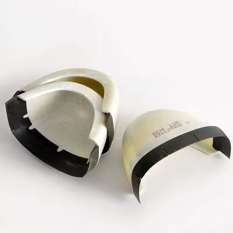 Glassfiber toe caps